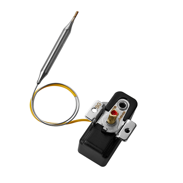 Adjustable liquid expansion thermostat